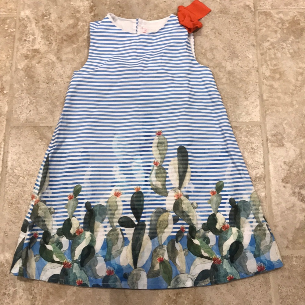 Il Gufo Cactus Cotton Dress